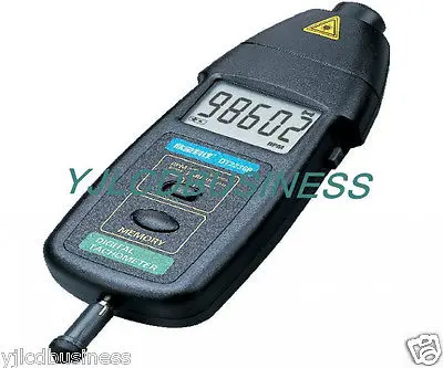 

DHL/EMS 5 Sets new DT2236B 2 in1 Contact Tachometer RPM Surface Speed Tester 90 DAYS WARRAN -e2