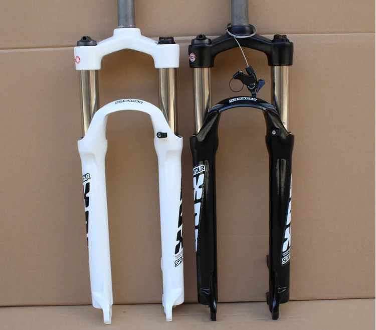 26 inch mountain bike fork Hydraulic lock suspension fork Disc brakes