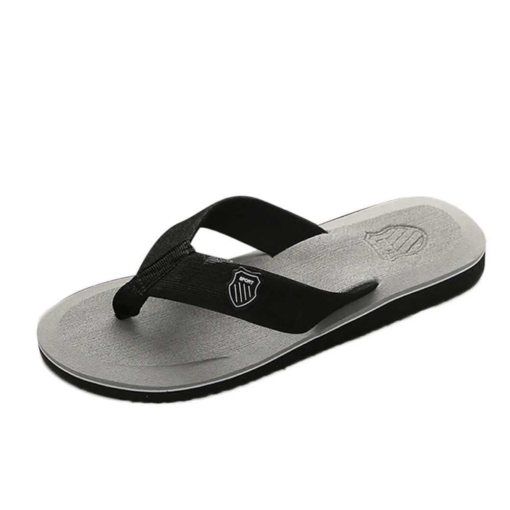Men's Summer Flip-flops Slippers Beach Sandals Indoor&Outdoor Casual Shoes Fashion Summer Slipper Beach Sport Shoes