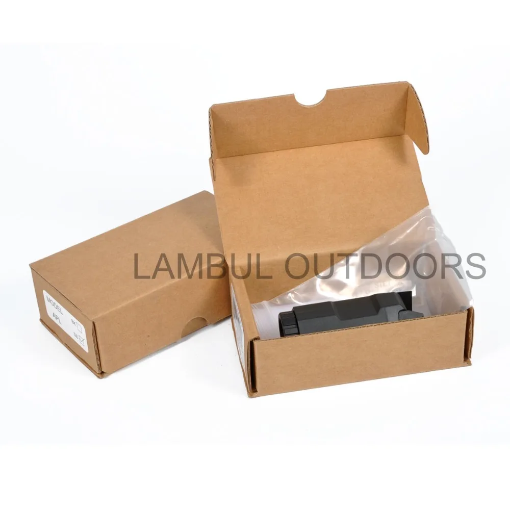 Montagem em Trilho Lanterna para 20mm Tactical Scout Pistola Compacto Apl Picatinny Apto ar 15 ak 47 74 Glock 17 19 18c Luz 7 lanterna para 20mm picatinny montagem em trilho