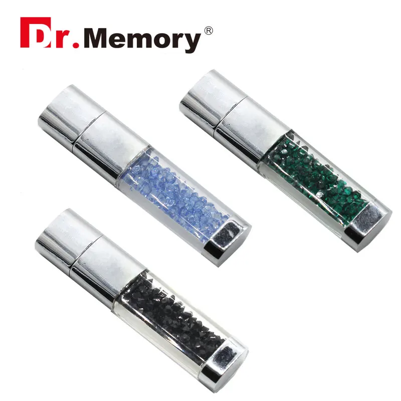Роскошные хрустальные USB 2 0 флэш накопители индивидуальный подарок накопитель 4