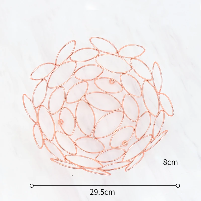 Прямой маркетинг креативная кованая тарелка для фруктов современная домашняя гостиная столовая журнальный столик фруктовая Чаша корзина для хранения