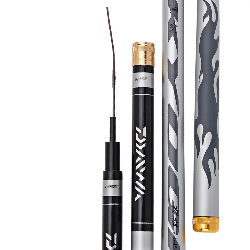 

3.6M-7.2M Telescopic Fishing Rod High Carbon Fishing Rod Portable Ultra-light Pole Super Hard 28 Tonal Carp Stream Rod