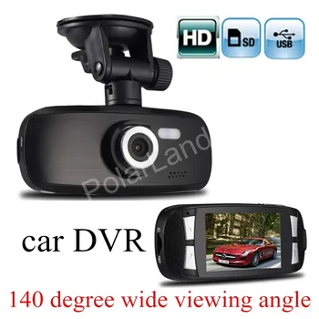 

Black Car DVR 2.7" inch LCD Novatek 96650 HD G1W 140 degree Wide viewing Angle auto vehicle Camera Recorder camcorder dashcam