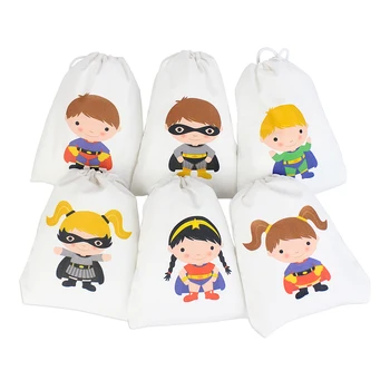

Super Heroes Party Favor Bags Gifts Bags Birthday Favor Bags Girl/Boys Super Heroes Party Bags for Gifts or Treats