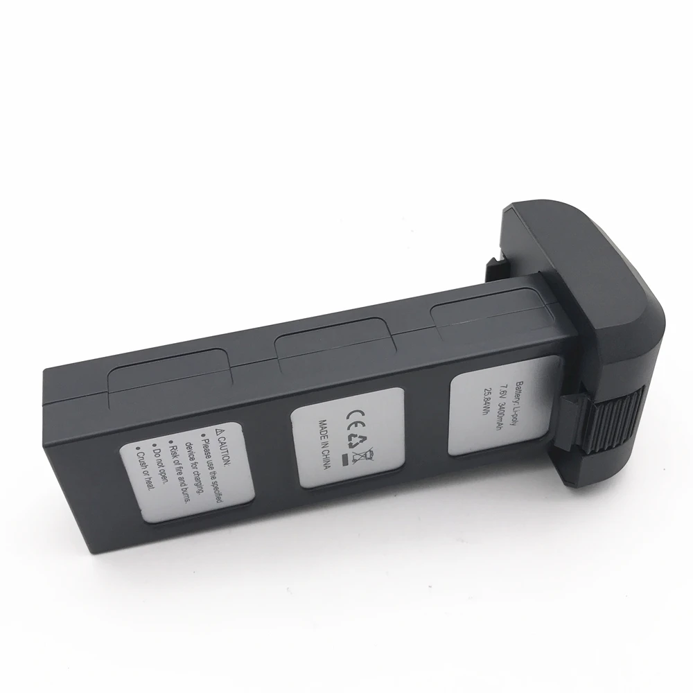 Цена Оригинальные Mjx Bugs 4W B4W части 7,6 v 3400 Mah Li po батарея для Mjx B4W аксессуары бесщеточный font b Gps b font Rc Дрон запасные части батареи