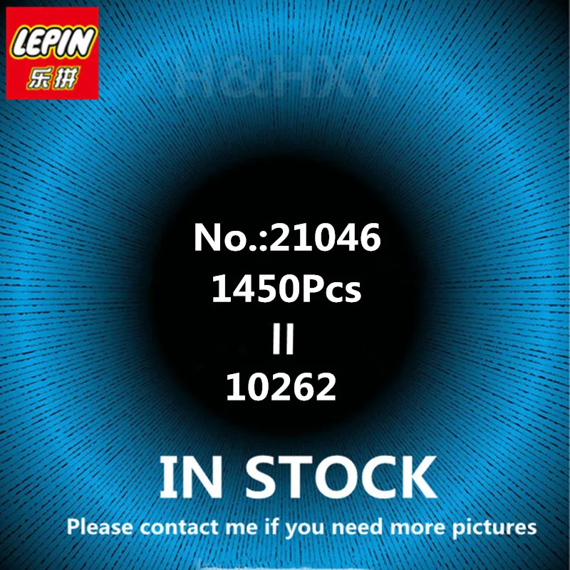 

Lepin 21046 1450PCS Creator Expert Aston Martin DB5 Building Blocks Bricks Compatible Legoing 10262 Kids Assembled DIY Toys DHL