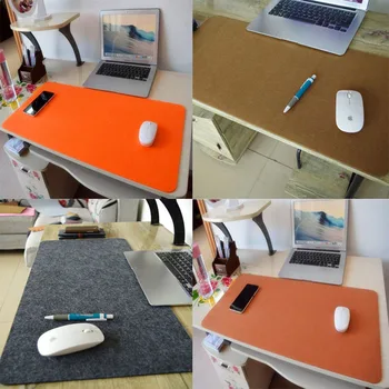 

Xiao Mi Large Felt Desk Mat Office Mouse Home Keyboard Pad Gamer Mousepad Modern Mat Solid Rectangle Double-sided
