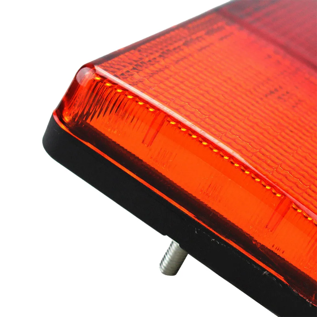 2 шт. 12 v/24 v 50 светодиодов Стоп сигнал поворота фургон Стоп задний хвостовой индикатор обратного лампы фонари заднего хода для прицепов Предупреждение лампы