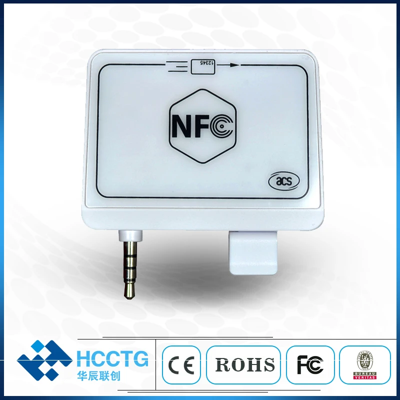 Мини Кредитная оплата Bluetooth контактный чип+ Магнитный+ Бесконтактный NFC аудио разъем MSR с IC Магнитный NFC считыватель банковских карт