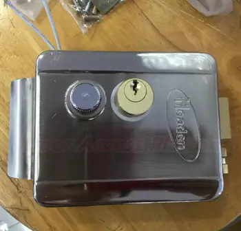 

Right-openning door Machinery Rim Lock, For Access Control system and door lock Home security lock Electric Metal Motor Lock,