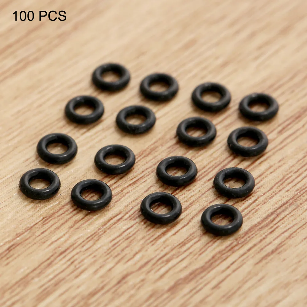 100Pcs/Set Hunting Rubber O Ring Black Gasket Grip Washer Grommets Stems/Flights Darts Arrow Tips Broadhead Replace Accessories 100Pcs/Set Hunting Rubber O Ring Black Gasket Grip Washer Grommets Stems/Flights Darts Arrow Tips Broadhead Replace Accessories