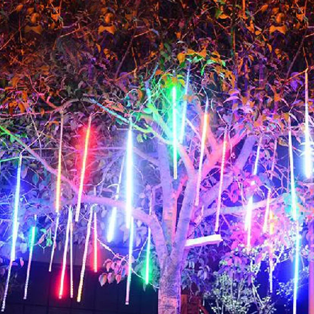 Coversage Фея Luces светодио дный LED Decoracion 50 см светодиодный Метеоритный Сад Гирлянда
