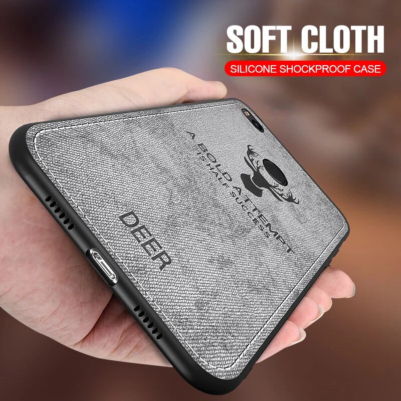 

Luxury Soft Silicone Cloth Case For Xiaomi MI A1 A2 Phone Case Cover For Xiaomi MI8 8 SE Shockproof Ultra thin Full Case Cover