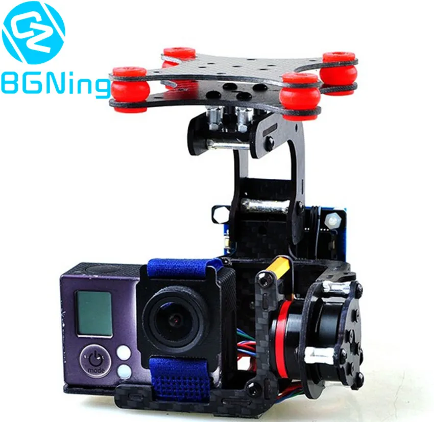 

3k Carbon Fiber Brushless Gimbal with Controller Motors Full Plug & Play for Gopro 3 / 3+ / 4 Cameras for DJI Phantom FPV Drone