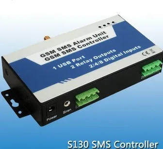 

S130 Home Automation GSM SMS Controller For Lighting Remote GSM SMS Alarm Controller GSM RTU Controller With Android APP