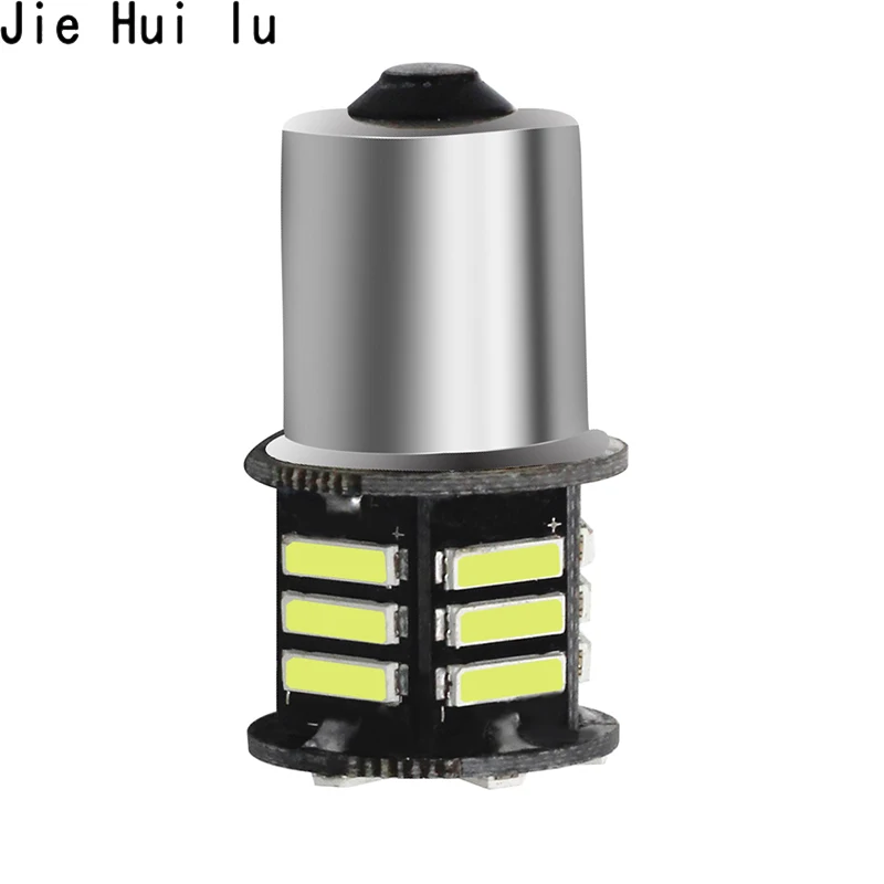 СВЕТОДИОДНЫЙ Автомобильный Фонарь BA15S 1156 BA15D BAY15D 1157 21 7020 SMD задний фонарь поворота