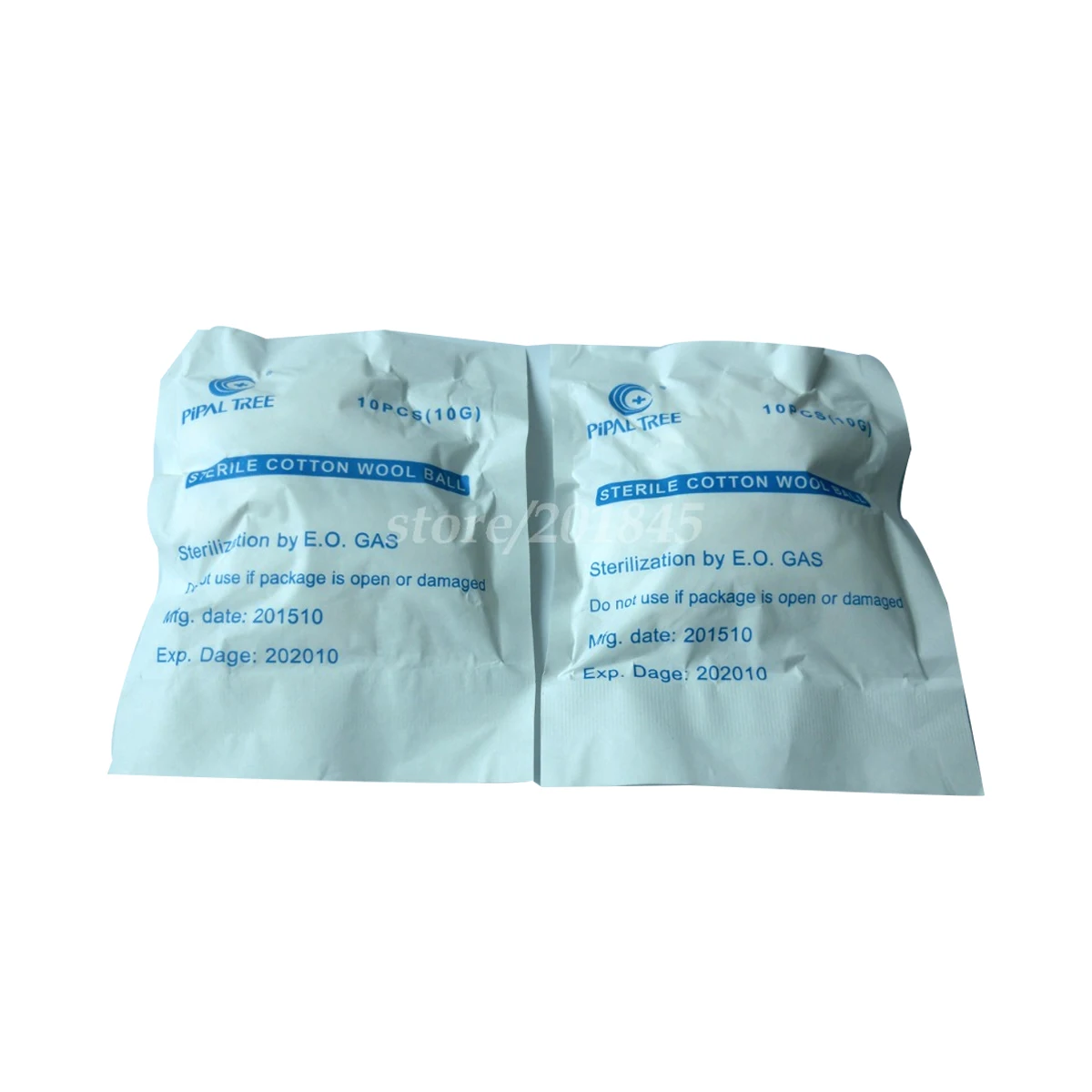 50Packs pure Disposable Cotton Wool Balls Hygiene Medical Cotton Ball