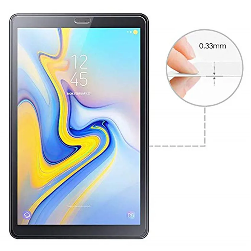 2 шт закаленное стекло для samsung Galaxy Tab A 10,5 T590 T595 Защитная пленка для экрана для SM-T595 SM-T590 10," Tablet Protetor