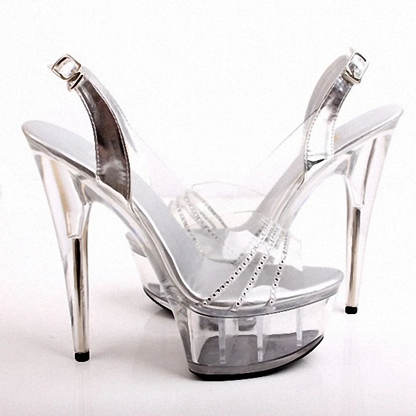 Sexy 15 CM High-Heeled Sandals Nightclub Dance Shoes Pole Dancing Shoes Model High Heels Women's Shoes