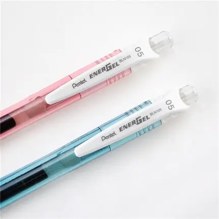 Pentel energel x резиновой ручкой и нажмите выдвижной Fine Line иглы BLN 105 Стоимость Модели