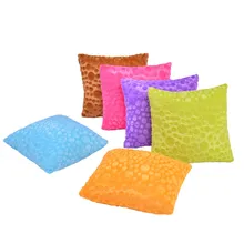 43x43 см супер мягкий круглый узор короткий плюшевый чехол для