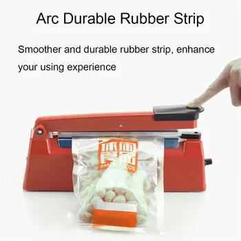 

EU/US/UK/AU Plug 220V 300W Impulse Sealer Heat Package Sealing Machine Kitchen Refrigerator Food Sealer Plastic Bag Packing Tool