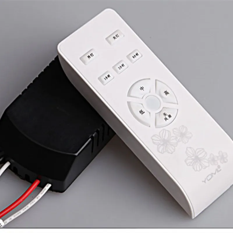 

High quality Wireless remote control switch 220V governor remote controller Invisible ceiling fan lamp timer free shipping