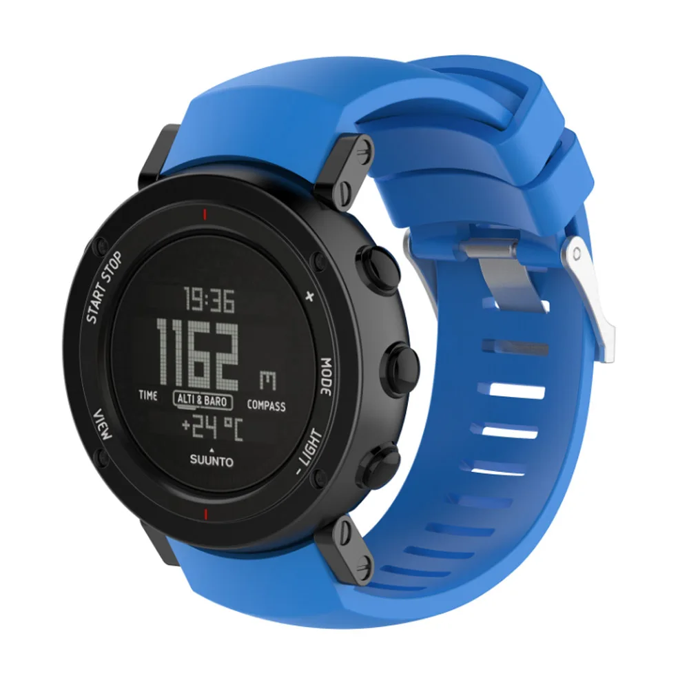 Tschick ремешок для наручных часов из основной выпуск Suunto Alu Black мультиспорт Gps часы