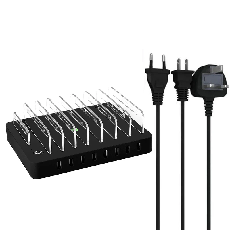 Зарядное устройство INGMAYA с несколькими USB портами зарядная станция для IPhone IPad Samsung