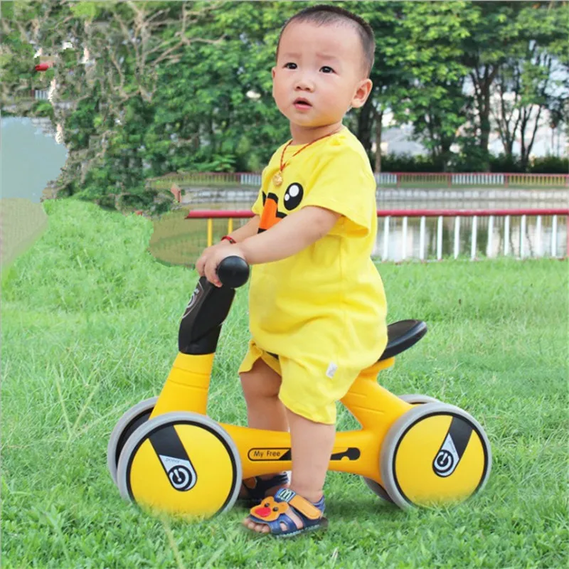 

Three Wheel Outdoor Baby Balance Bike Learn To Walk No Foot Pedal Infant Riding Toys for Kids Baby Toddler 1-3 years