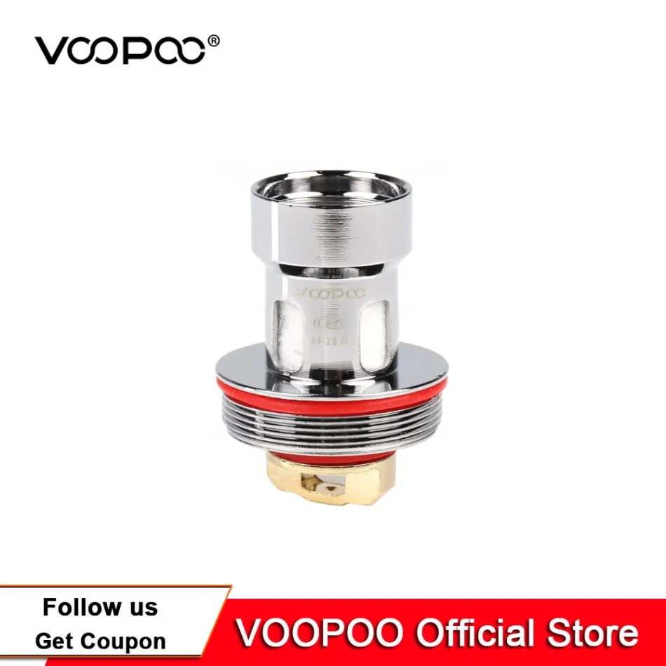 5 шт./упак. VOOPOO Uforce катушки 0.13ohm N1 0.2ohm N3 0.4ohm U2 0.6ohm P2 катушки для Uforce T2 бак перетащите 2 Перетащите мини