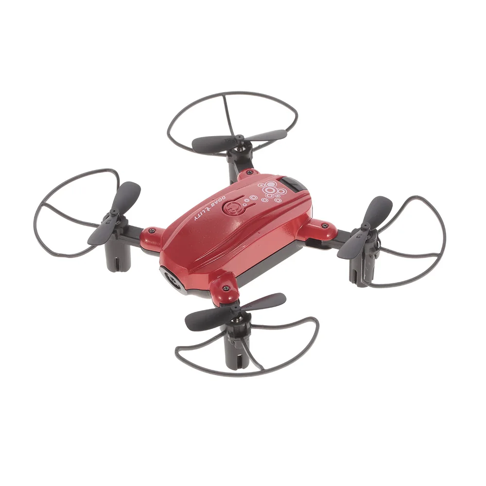 

D10WHD 0.3MP Camera Selfie Drone Wifi FPV Foldable Mini Drone Altitude Hold G-sensor RC Quadcopter RTF Dron APP Phone Control