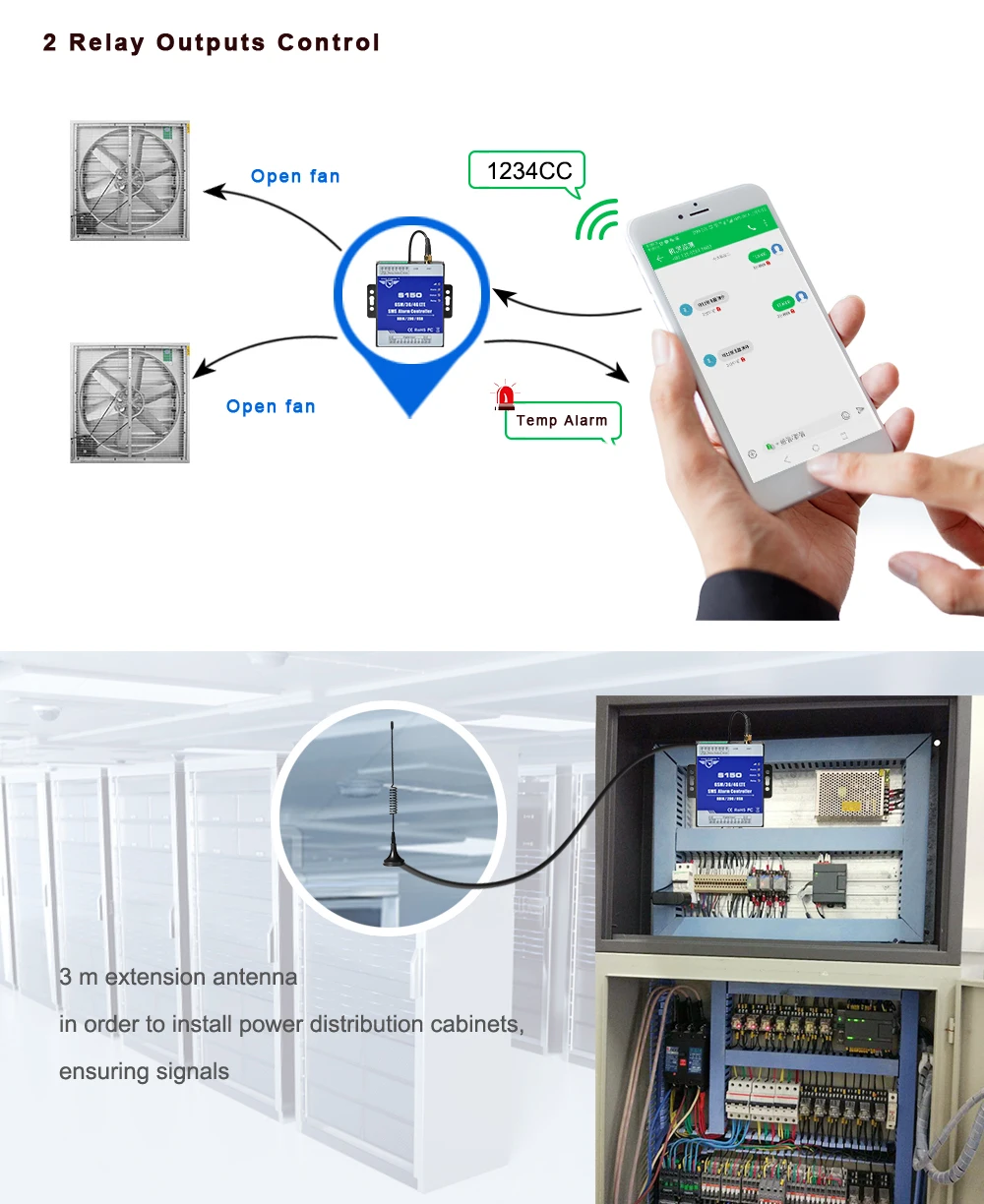 SMS Пульт дистанционного управления будильником 3g 4G LTE сотовая Телеметрия IIot RTU модуль поддерживает состояние восстановления оповещения для управления танком S150