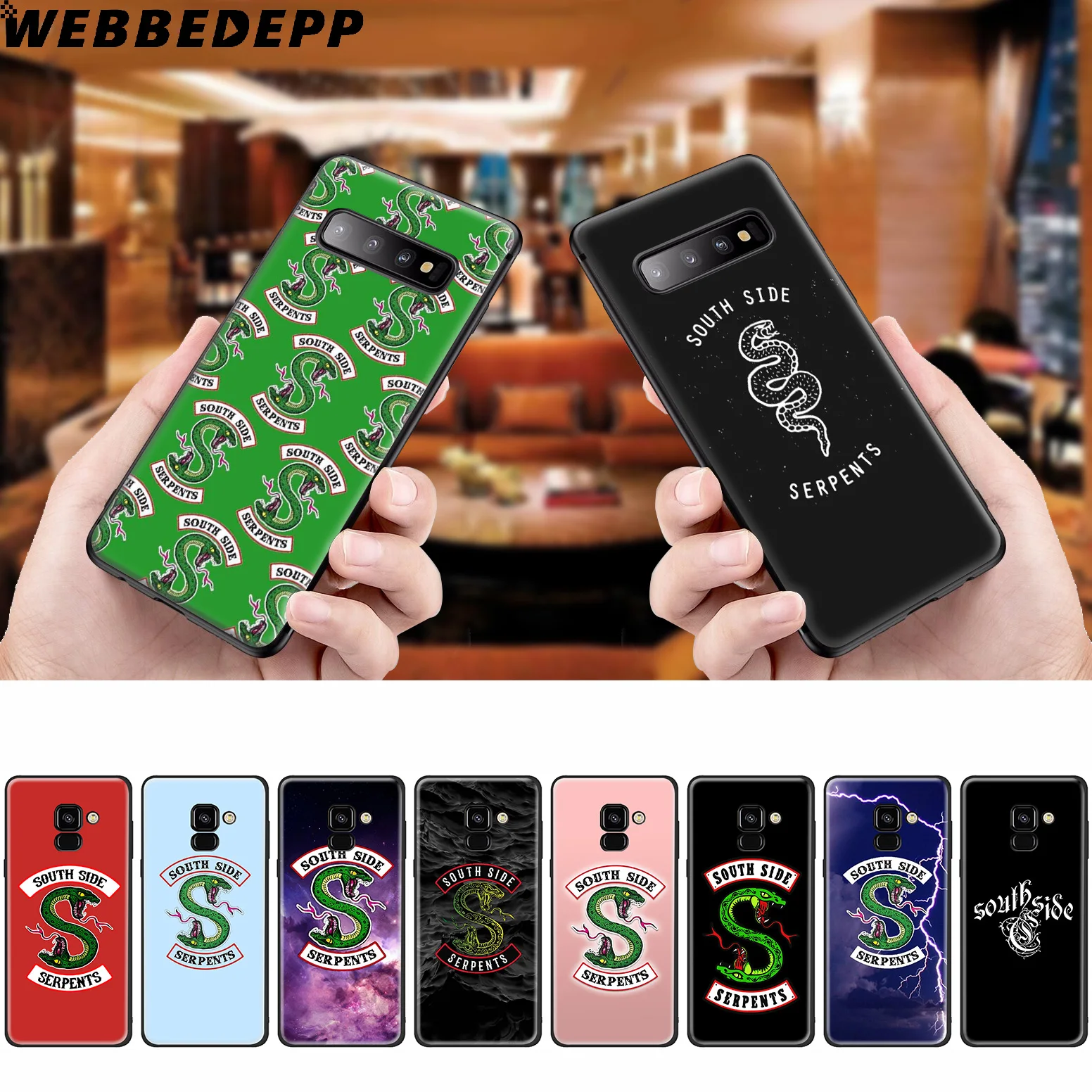 WEBBEDEPP силиконовый чехол для Samsung Galaxy A3 A5 A6 A7 A8 A9 A10 A20 A30 A40 A50 A70 M10 M20 M30 |