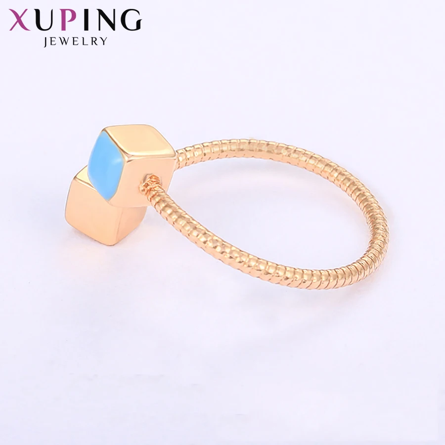 Xuping ювелирные изделия изысканное кольцо специальный дизайн Новое поступление для женщин позолоченные кольца хорошие подарки на день рождения S194.3-16226