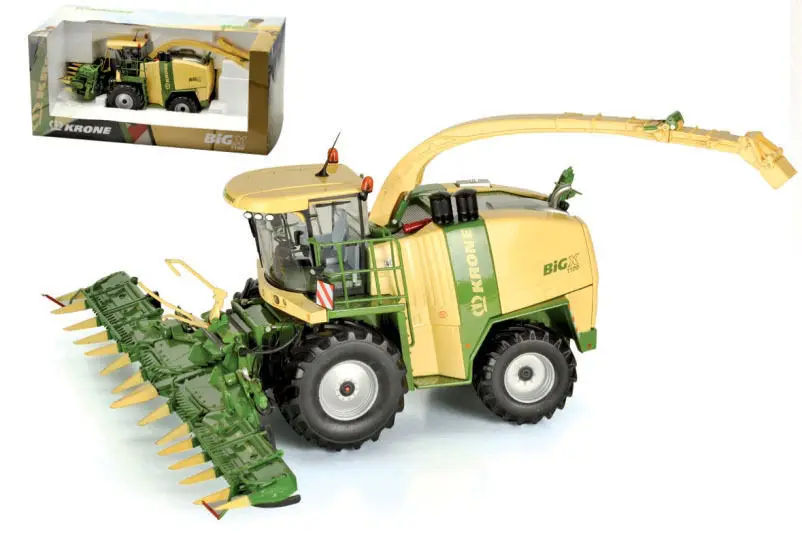 Коллекционная модель сплава подарок ROS 1:32 KRONE большой X1100 кормоуборочный комбайн сельскохозяйственная техника машины литья под давлением игрушечная модель