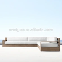 Мебель из тикового дерева, наружный секционный диван, наружный секционный диван