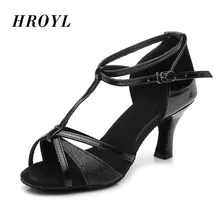 Новые Брендовые женские туфли для латинских бальных танцев, танго, сальсы, 5 см и 7 см каблук 255