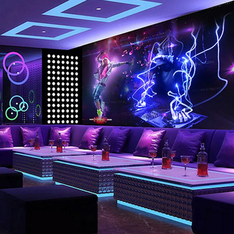 Custom 3D Print DIY Fabric Textile Wallcoverings For Walls Cloth Murals Matt Silk KTV Fantasty Music Commerce People Washable Custom 3D Print DIY Fabric Textile Wallcoverings For Walls Cloth Murals Matt Silk KTV Fantasty Music Commerce People Washable