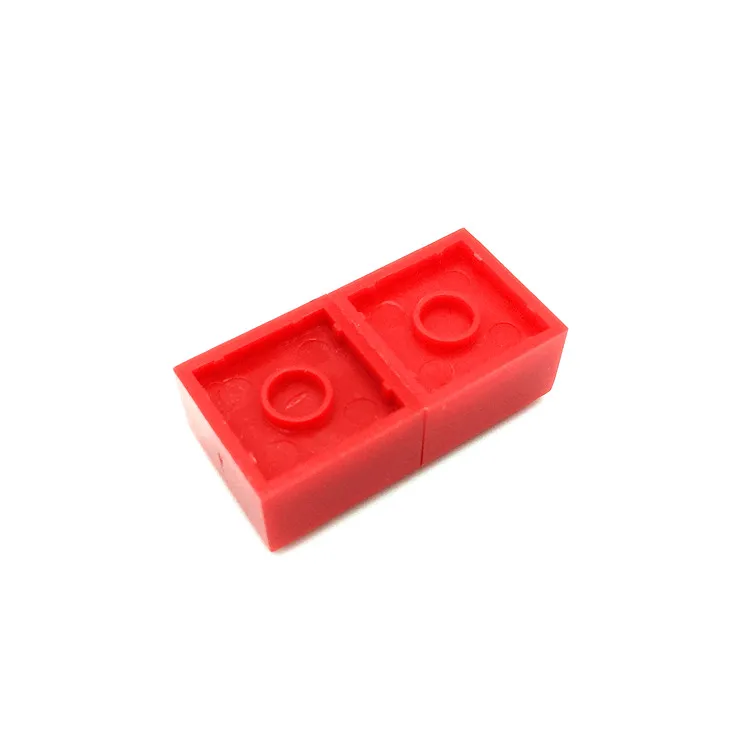 pendrive cartoon building blocks usb 2.0 usb flash drive silicone pen drive 4gb 8gb 16gb 32gb 64gb children toy memory flash 