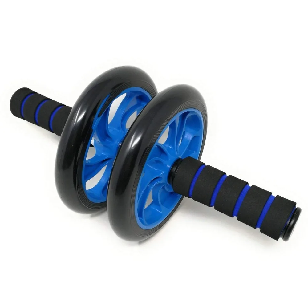 HaiGym FreeShipping двойной ABS брюшной колеса AB ролик Упражнение Фитнес тренировки