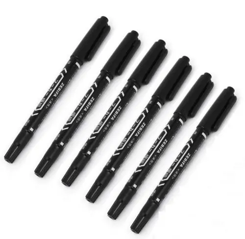 

2PCS CCL Anti-etching PCB circuit board Ink Marker Double Pen For DIY PCB