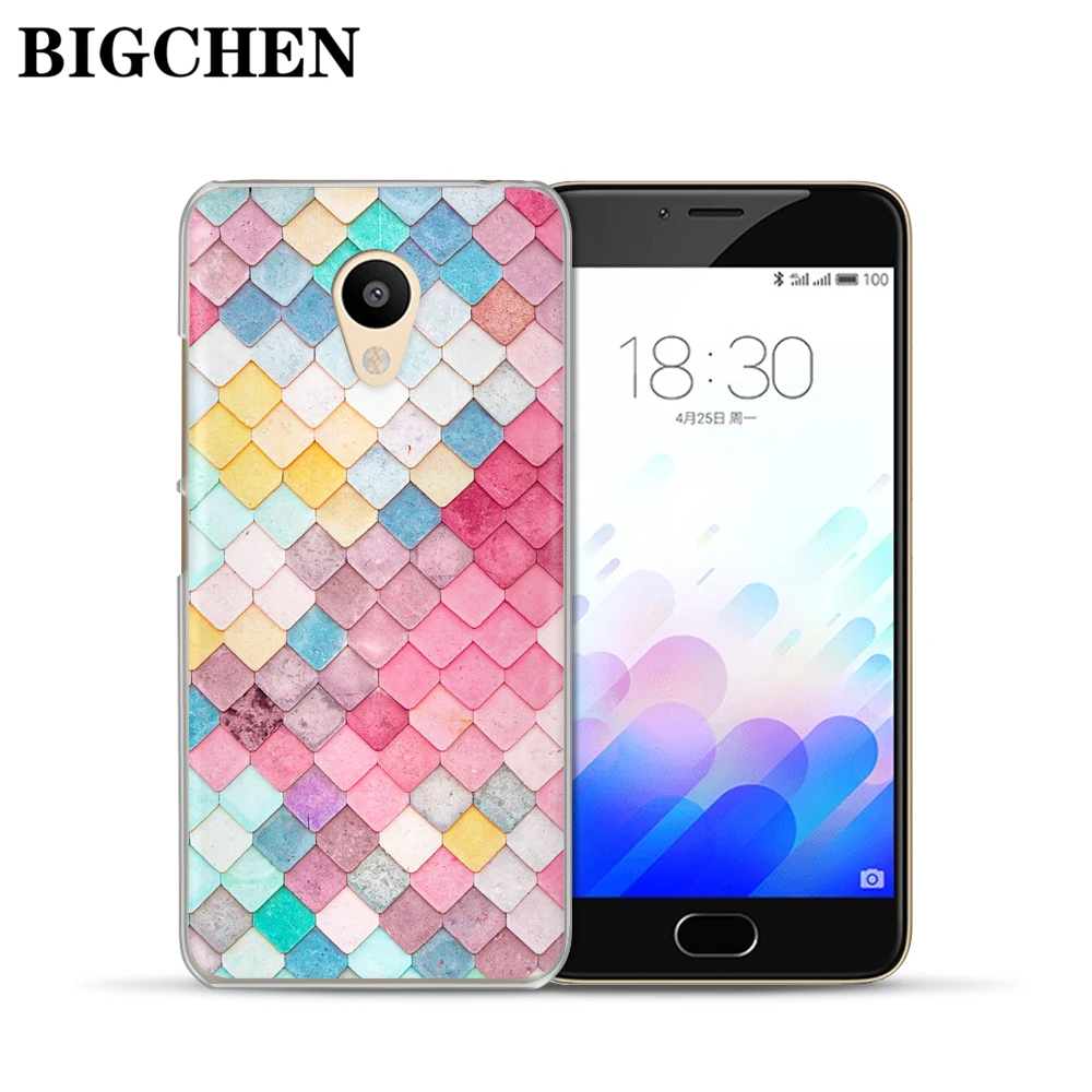 Модные чехлы BIGCHEN для Meizu M5C M3s M5s M3 M5 M6 Note Pro 6 мягкие силиконовые из ТПУ телефона U10 U20