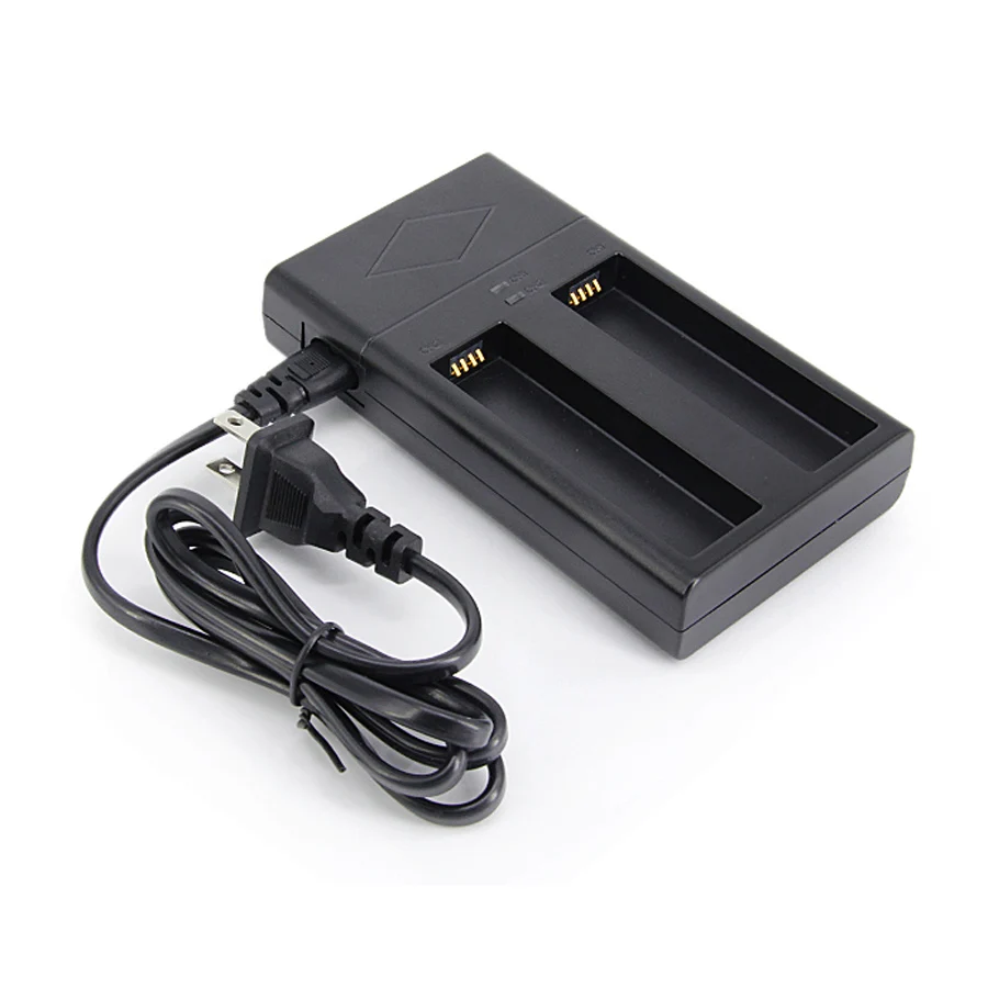 

Universal Battery Dual Charger for DJI OSMO/ OSMO Mobile Handheld Gimbal Battery Charger LED Indicator with US/ EU Plug