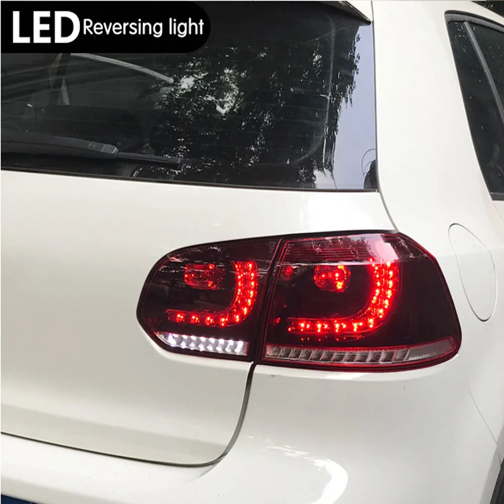 Задний фонарь чехол для VW Golf 6 Golf6 MK6 R20 задний светодиодный Противотуманные фары