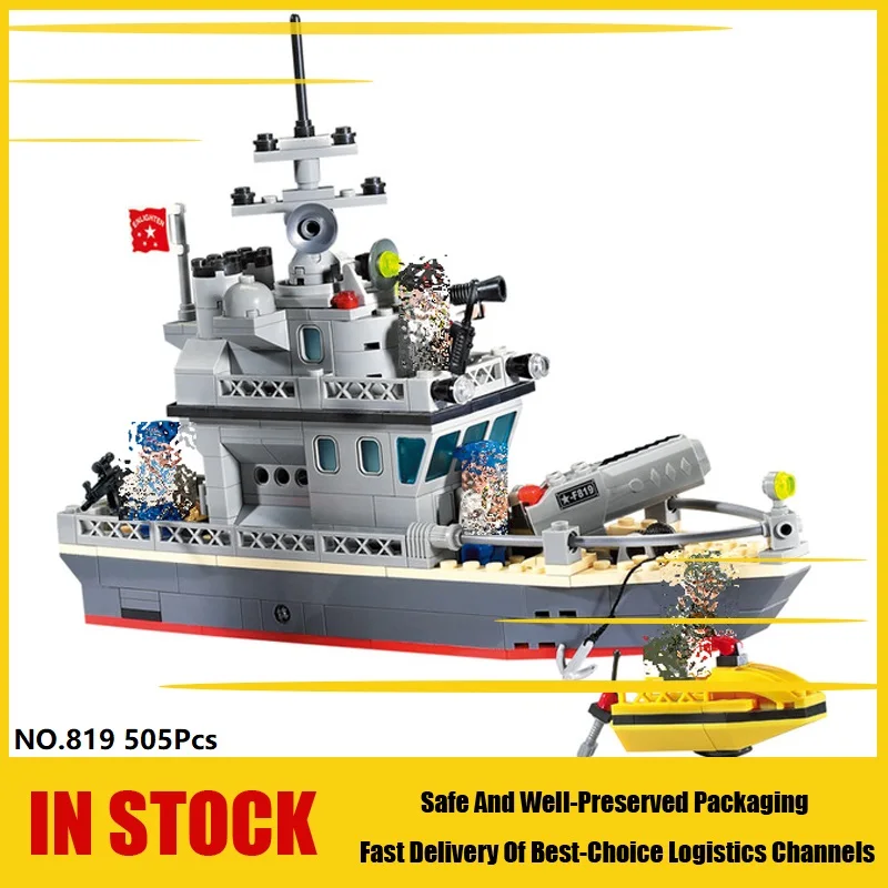 819 505Pcs Combat Zones Modern Military Rocket Artillery SWAT Building Blocks education Toys for Kids Gifts Compatible Toysing | Игрушки и