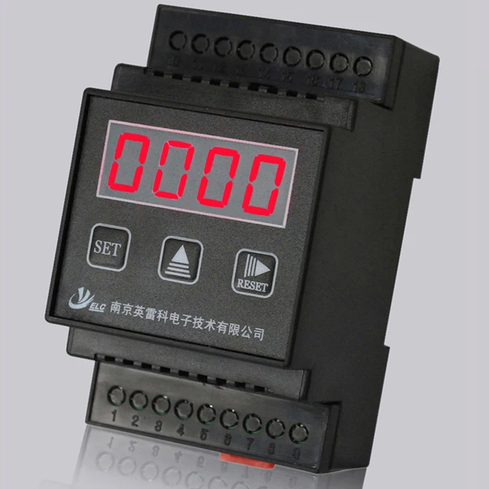 

Over current protection relay EIR-RAHL-A, monitoring range: 0~9999A, guideway installation