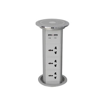 

Kitchen Worktop Electric Automatic Pop Up Socket with Power outlet and USB chargers Smart appliances
