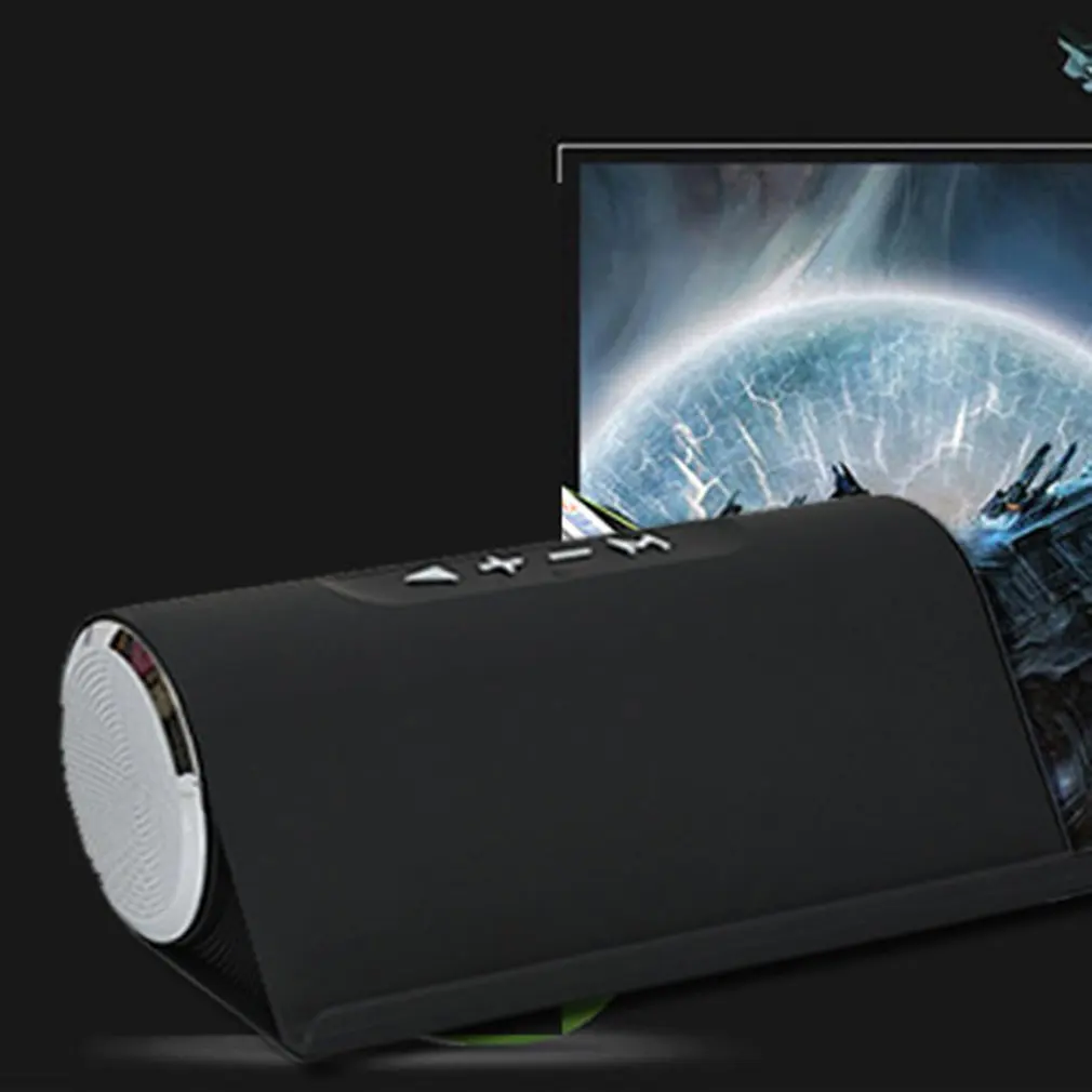 Lp-V9 портативный bluetooth динамик большой динамик сабвуфер мобильный телефон кронштейн дизайн карты небольшой аудио разъем U диск радио